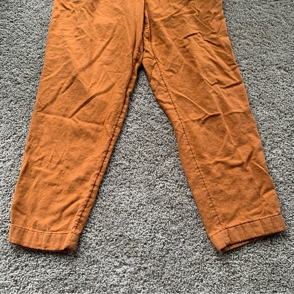 Old Navy Linen Blend Straight Leg Cropped Pants Size Medium - Picture 4 of 8